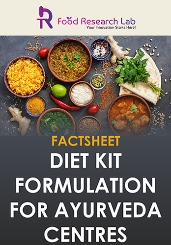 Diet Kit Formulation For Ayurveda Centres.
