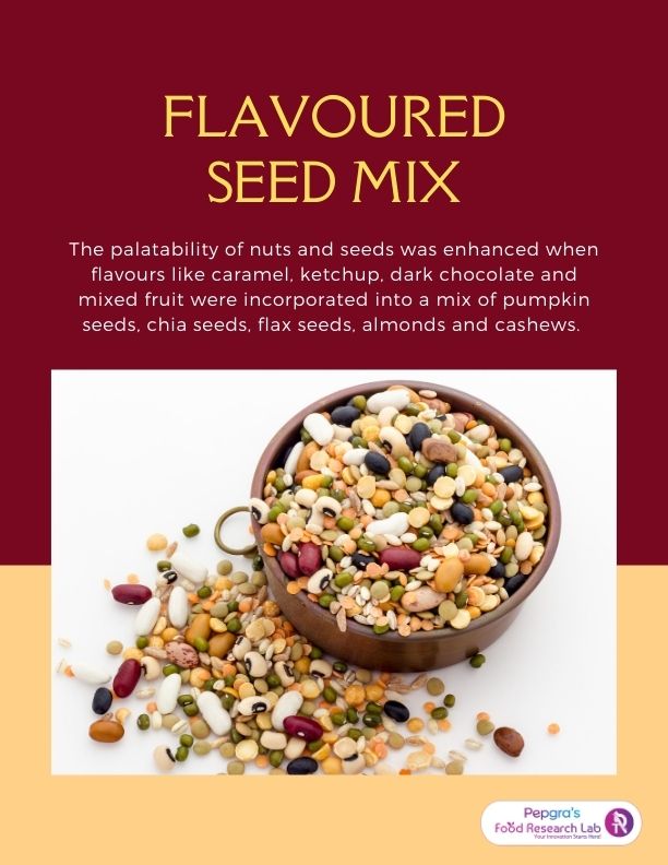 Flavoured seed mix