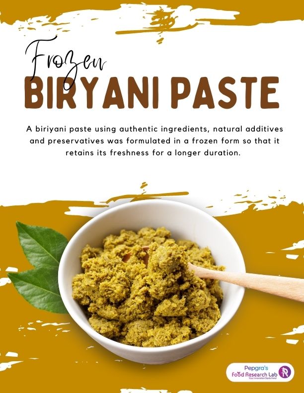 Frozen Biryani paste
