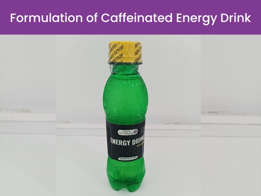 Caffeinated energy drink