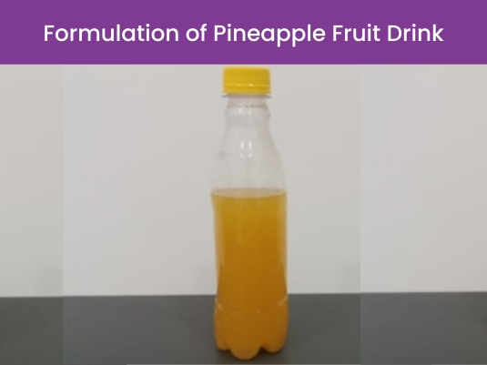 Pineapple Fruit Drink
