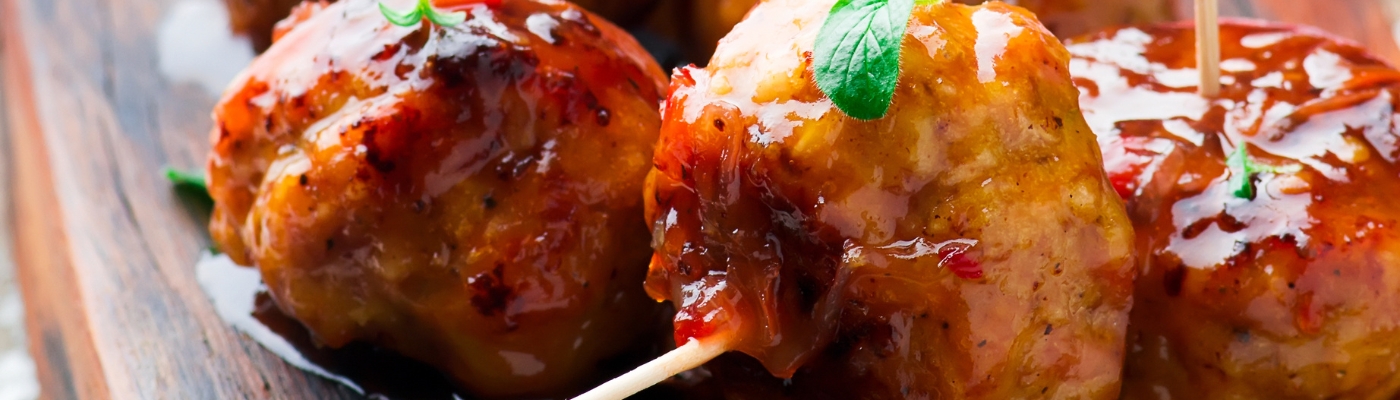 Thai chilli chicken meatballs