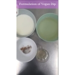 Formulation of Vegan Dip