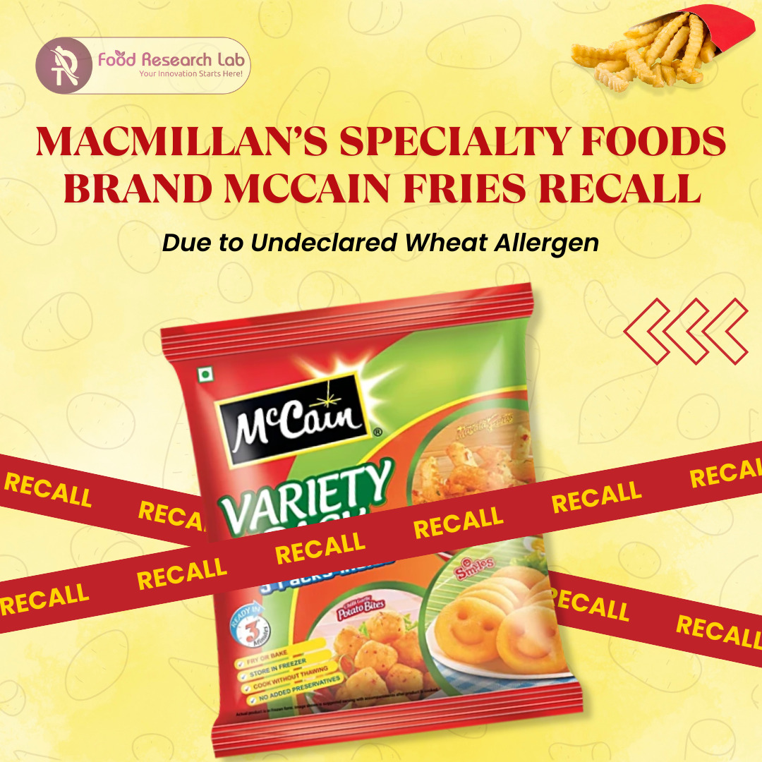 McCain Fries Recall blog