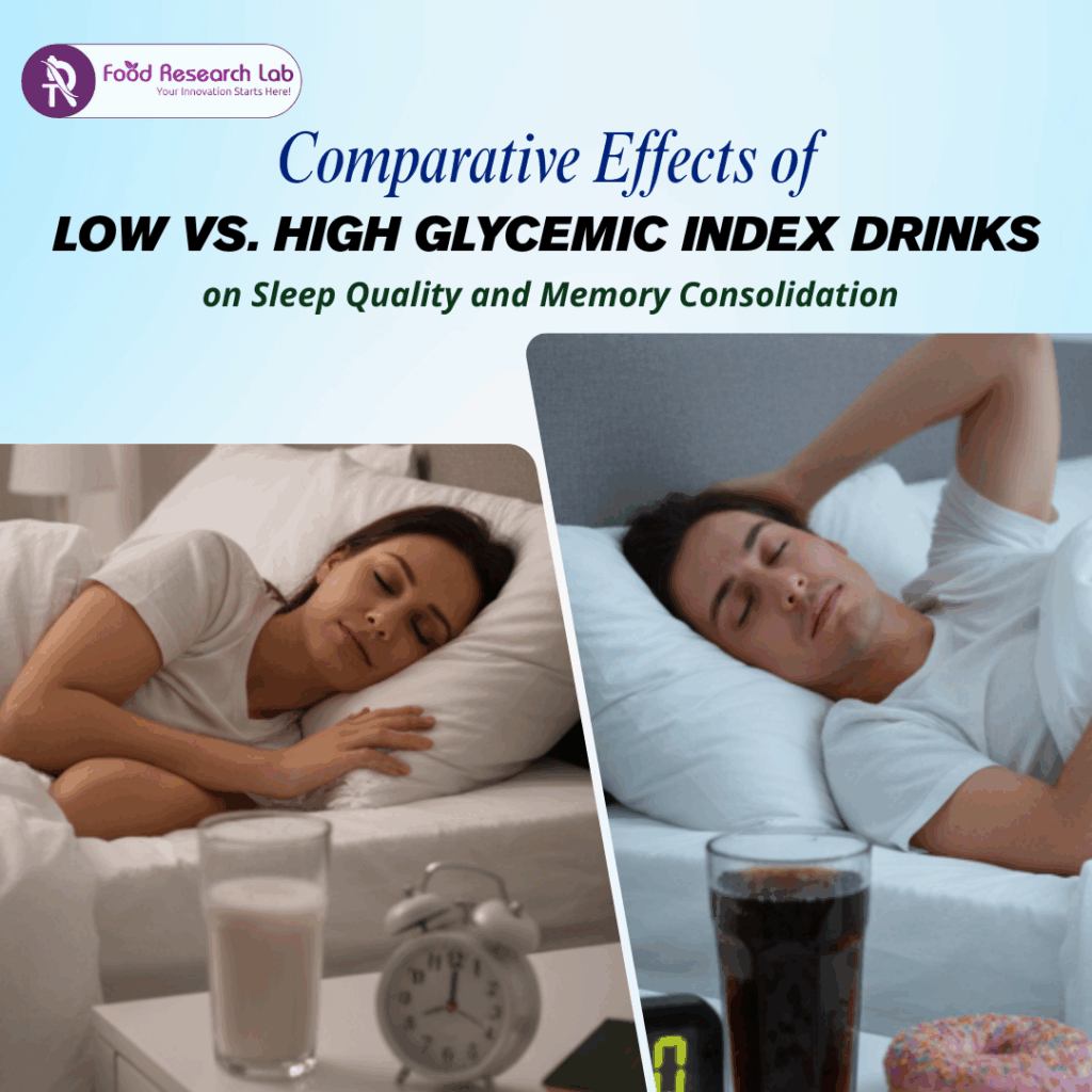 Comparative Effects of Low vs. High Glycemic Index Drinks on Sleep Quality and Memory Consolidation (1)