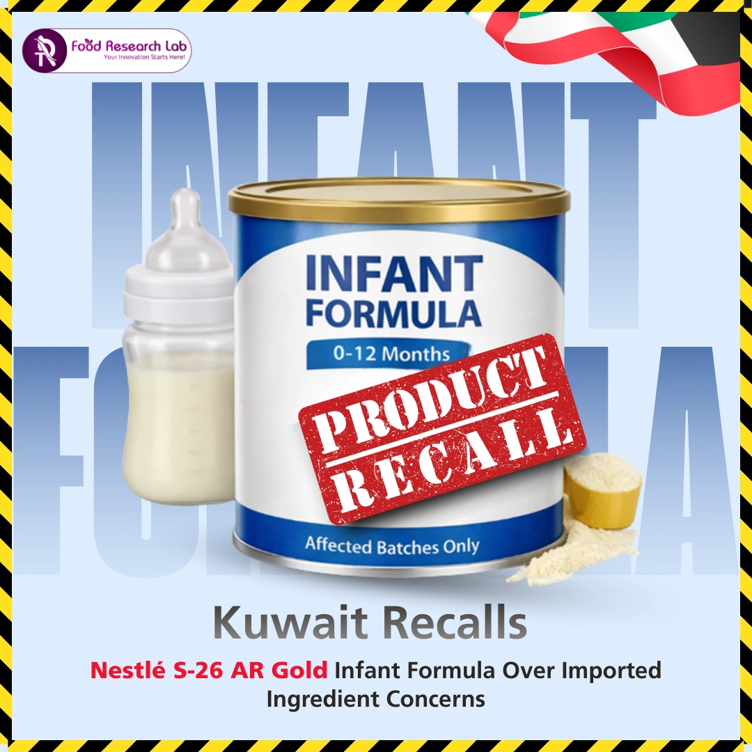 Kuwait Recalls Nestlé S-26 AR Gold Infant Formula