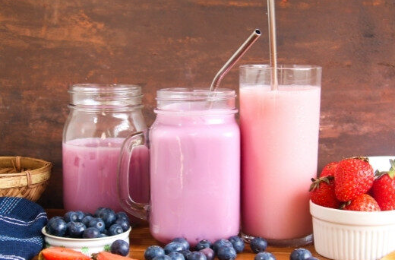 Organic Blueberry Smoothie